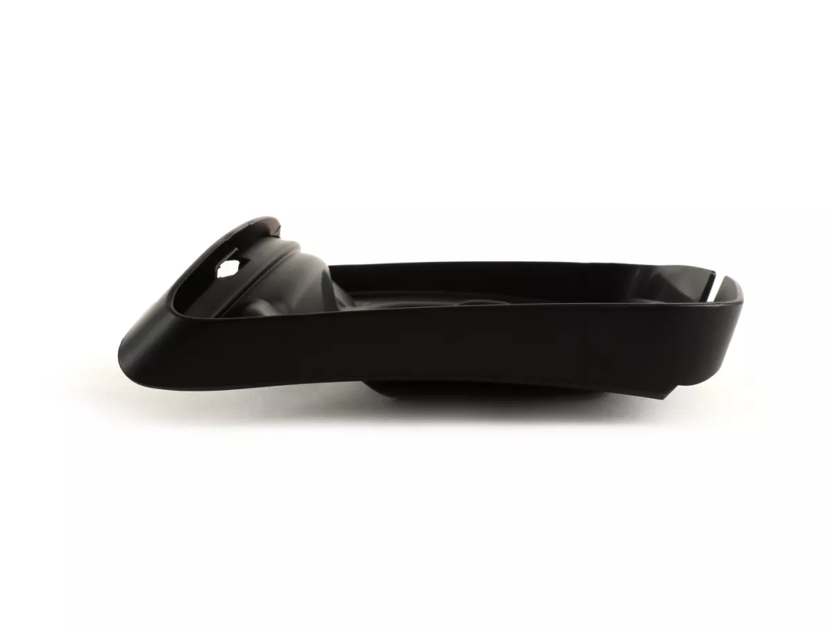 Rangka lampu belakang untuk konversi -MOTO NOSTRA untuk pemasangan tipe lampu belakang baru dari tahun 2014 pada kendaraan hingga tahun 2014- Vespa GT, GTS 125-300, GTL (-2014) - matt hitam
