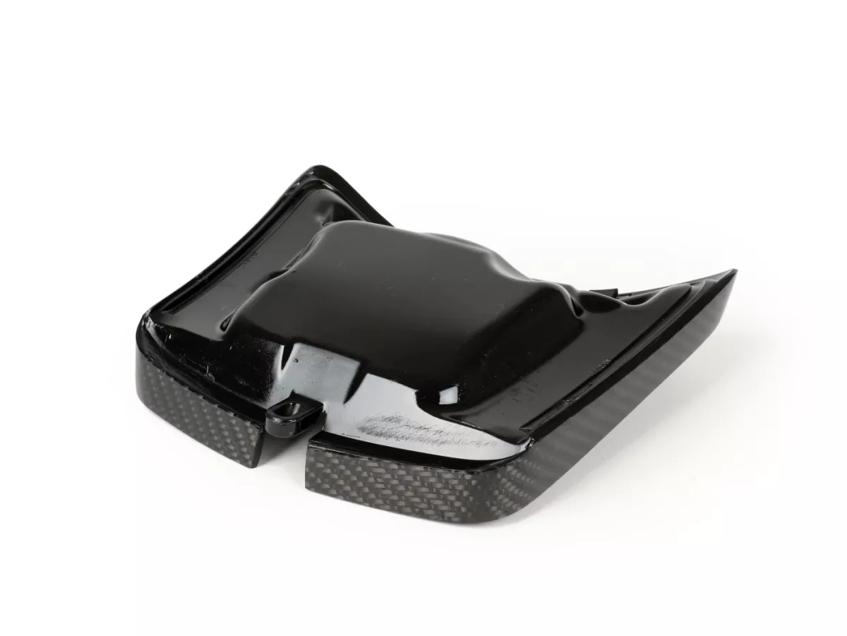 Tail light frame for conversion -MOTO NOSTRA to mount new type tail light from 2014 on vehicles until 2014- Vespa GT, GTS 125-300, GTL (-2014) - carbon fibre