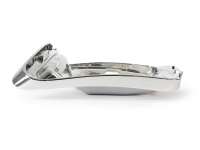Marco de la luz trasera para la conversión -MOTO NOSTRA para el montaje de la antigua luz trasera tipo hasta 2014 en los vehículos a partir de 2014, cromo- Vespa GTS 125 (ZAPMA3100, ZAPMA3200), Vespa GTS 150 (ZAPMA3200, ZAPMA3100), Vespa GTS 250 (ZAPM4510