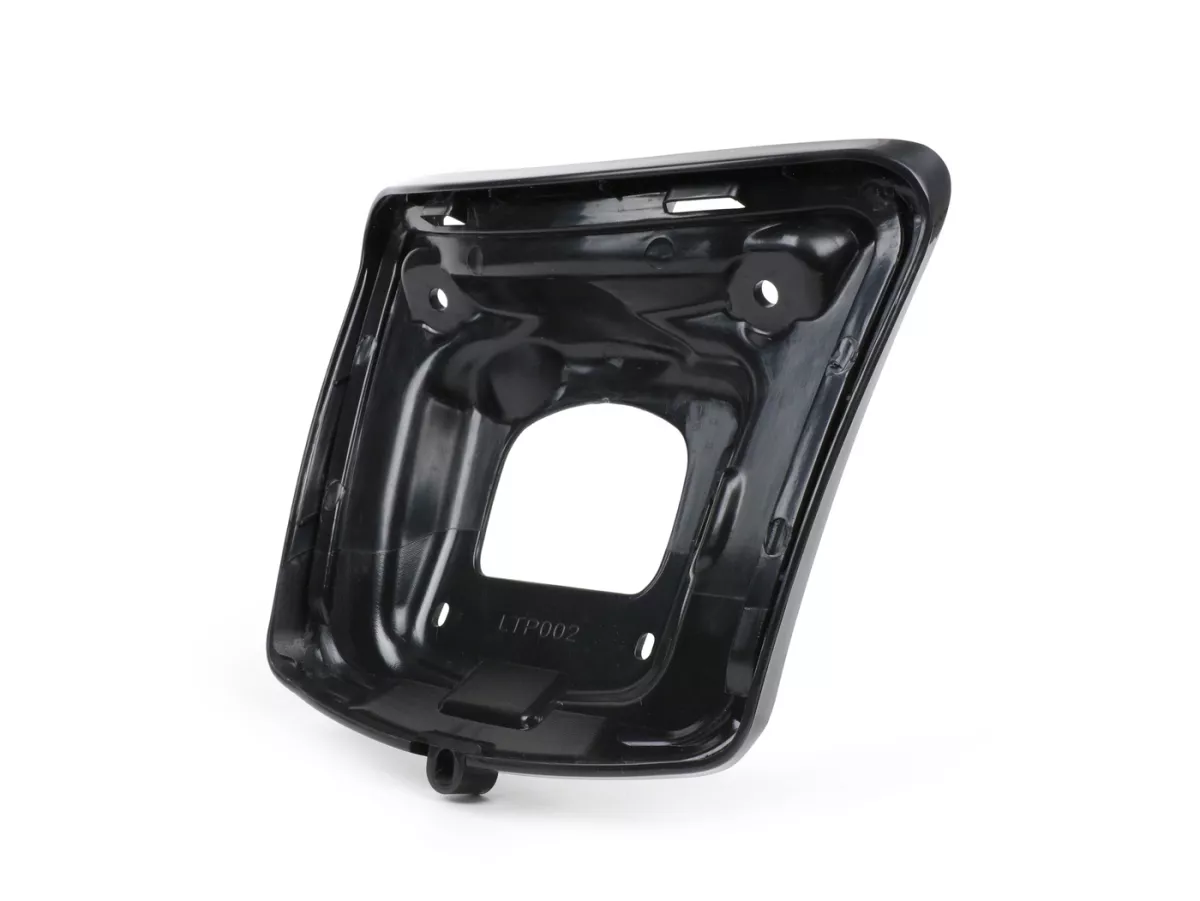 Marco de la luz trasera para la conversión -MOTO NOSTRA para el montaje de tipo de luz trasera antigua hasta 2014 en los vehículos a partir de 2014, sin pintar- Vespa GTS 125 (ZAPMA3100, ZAPMA3200), Vespa GTS 150 (ZAPMA3200, ZAPMA3100), Vespa GTS 250 (ZAP