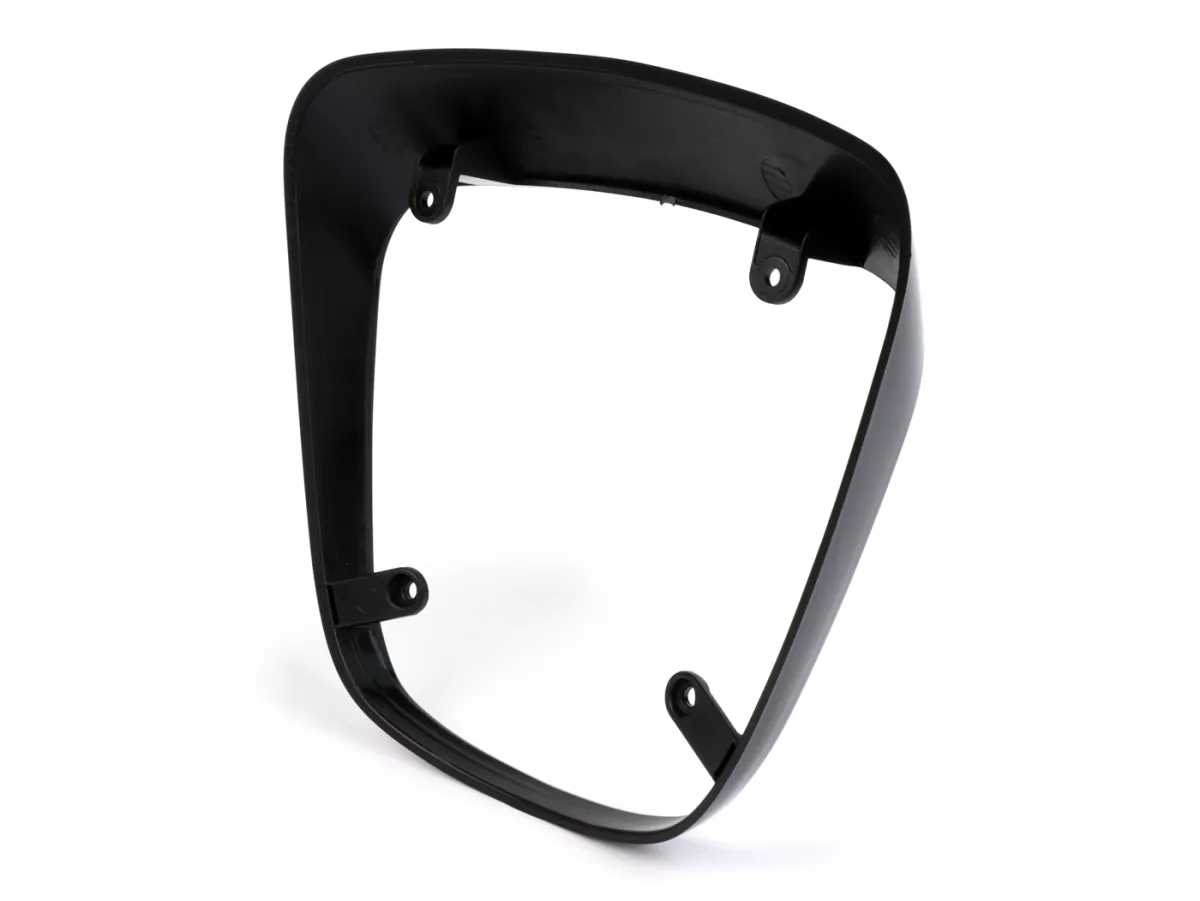 Tail light frame -MOTO NOSTRA- Vespa Electrica (2018-), Vespa Primavera 50 (2018-), Vespa Primavera 125 (2018-), Vespa Primavera 150 (2018-), Vespa Sprint 50 (2018-), Vespa Sprint 125 (2018-), Vespa Sprint 150 (2018-) - shiny black