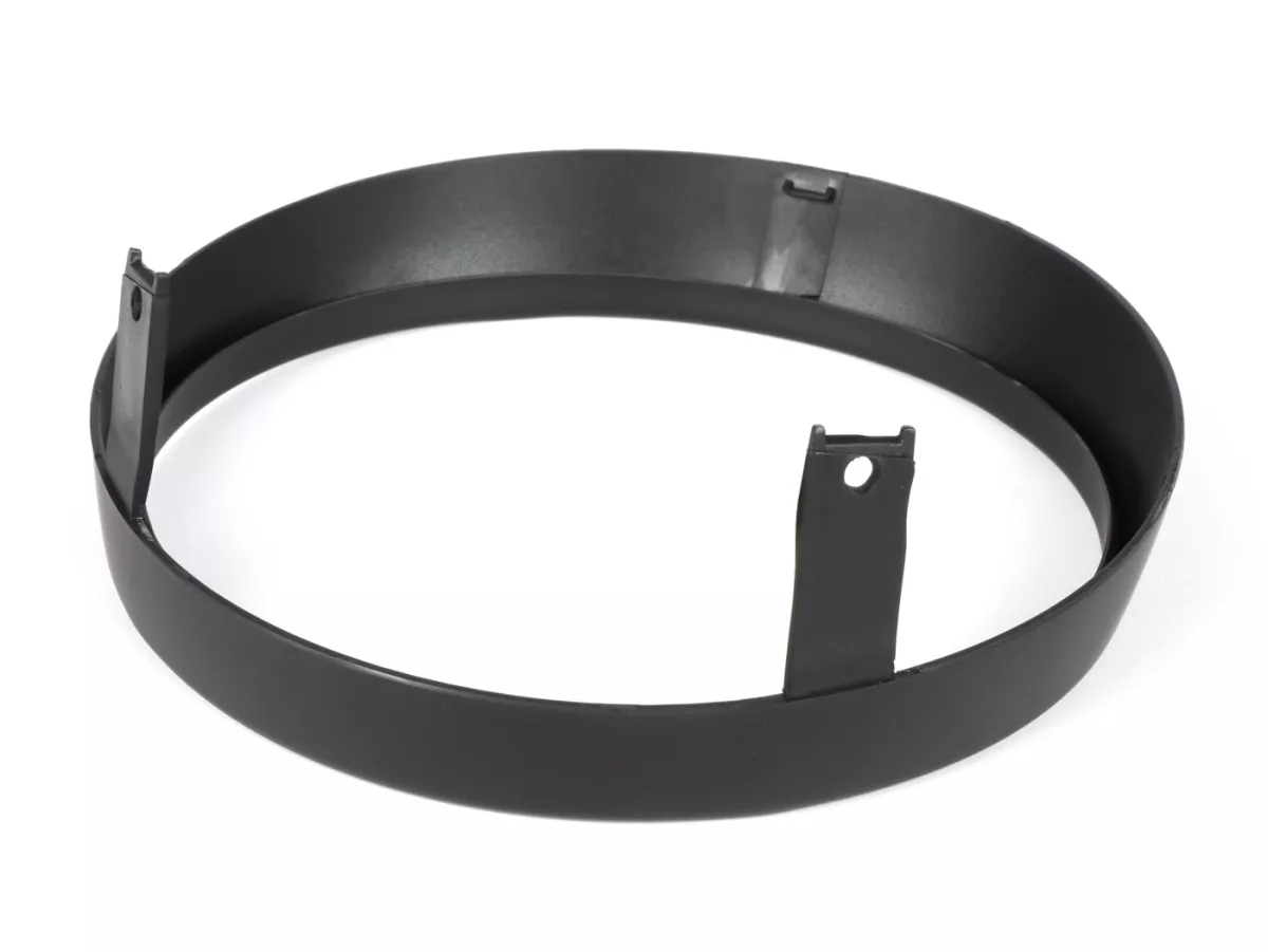 Cincin trim lampu depan -MOTO NOSTRA- Vespa GTS Notte, GTV yaitu Sei Giorni 300 (ZAPMA3602), GTS yaitu Super300 HPE (ZAPMA3600), GTS HPE 300 E4 (M4A36M) - matt hitam