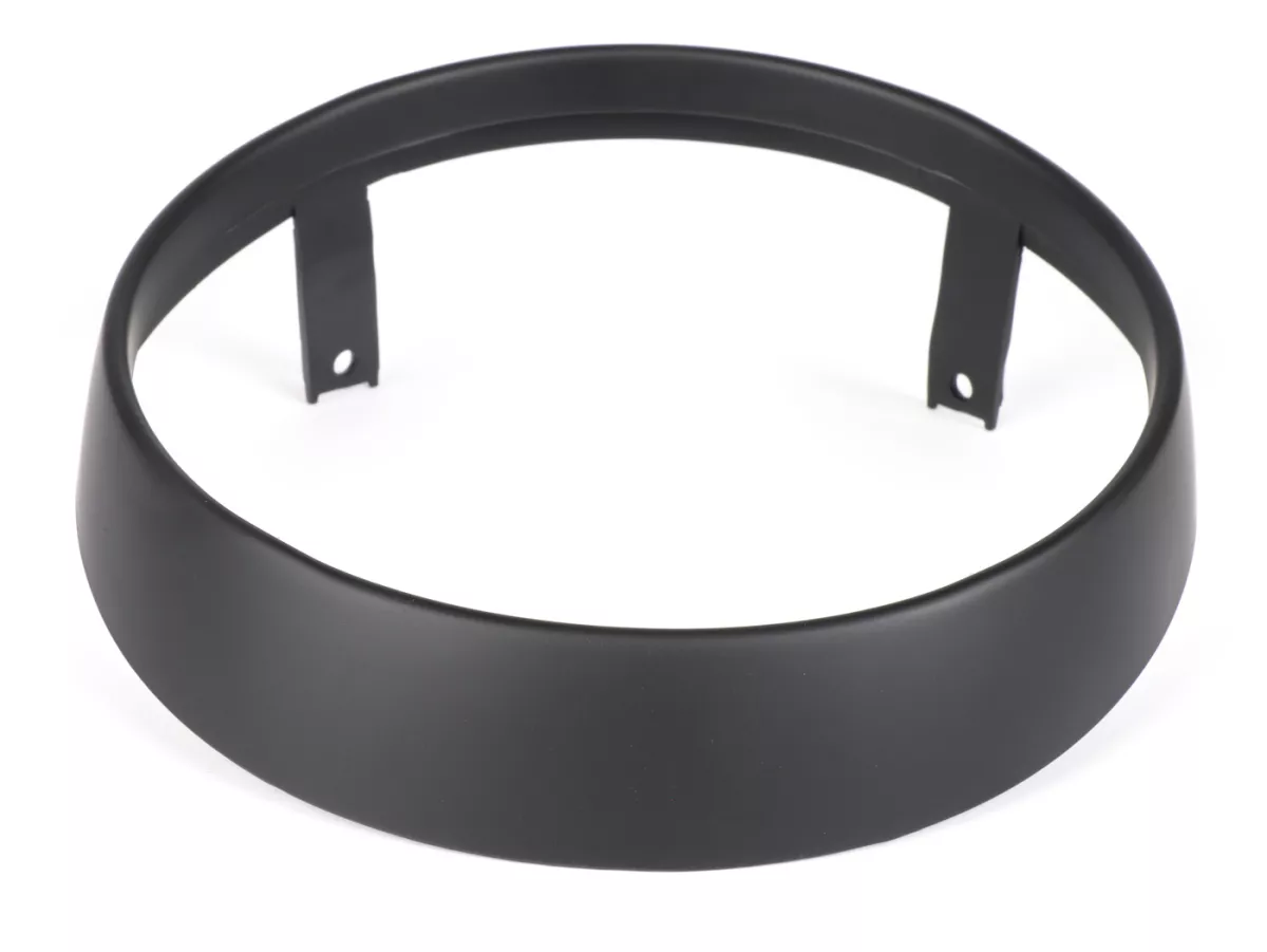 Cincin trim lampu depan -MOTO NOSTRA- Vespa GTS Notte, GTV yaitu Sei Giorni 300 (ZAPMA3602), GTS yaitu Super300 HPE (ZAPMA3600), GTS HPE 300 E4 (M4A36M) - matt hitam