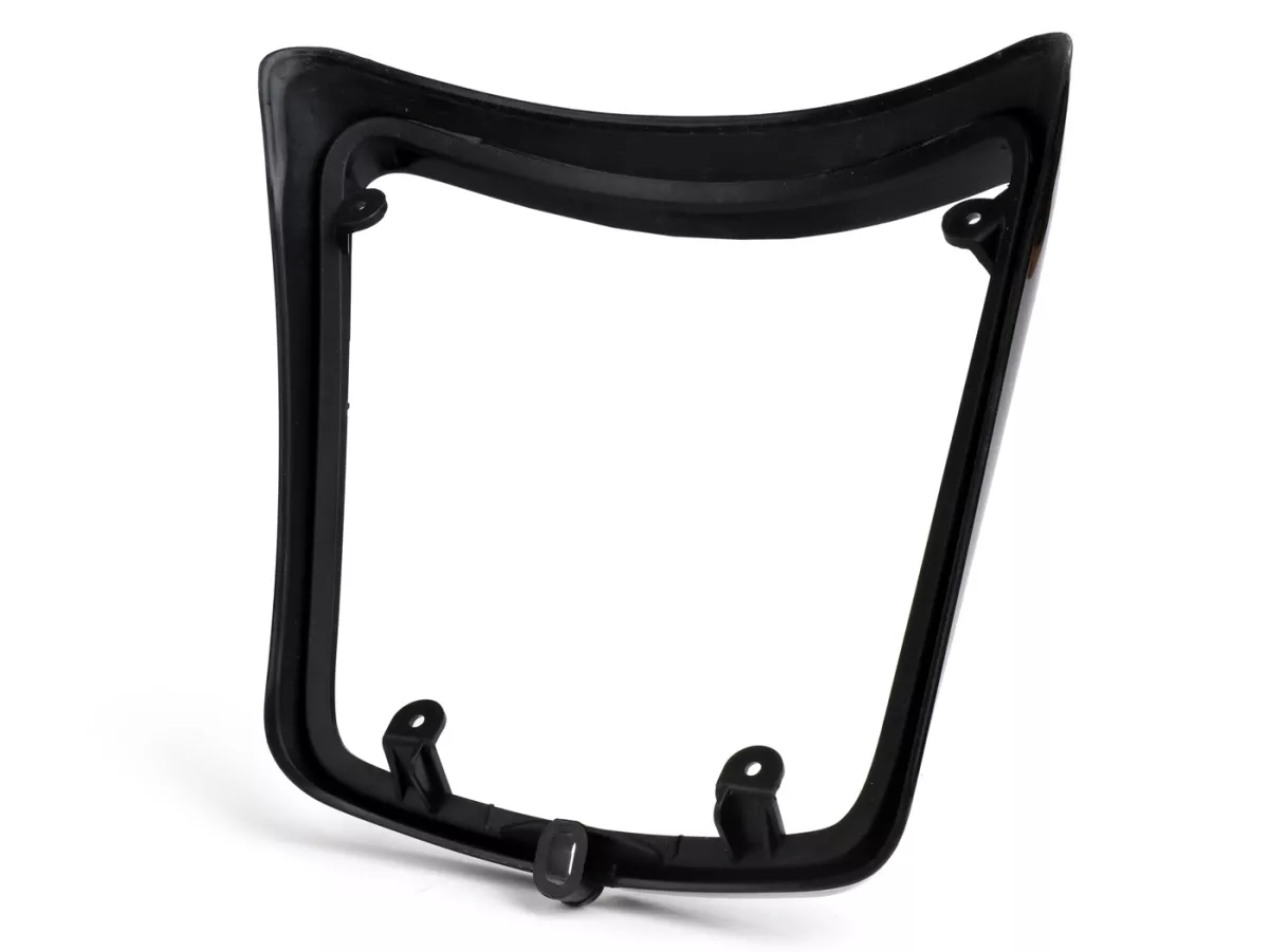 Achterlichtframe -MOTO NOSTRA- Vespa GTS Notte, GTV i.e. Sei Giorni 300 (ZAPMA3602), GTS i.e. Super300 HPE (ZAPMA3600), GTS HPE 300 E4 (M4A36M) - glanzend zwart