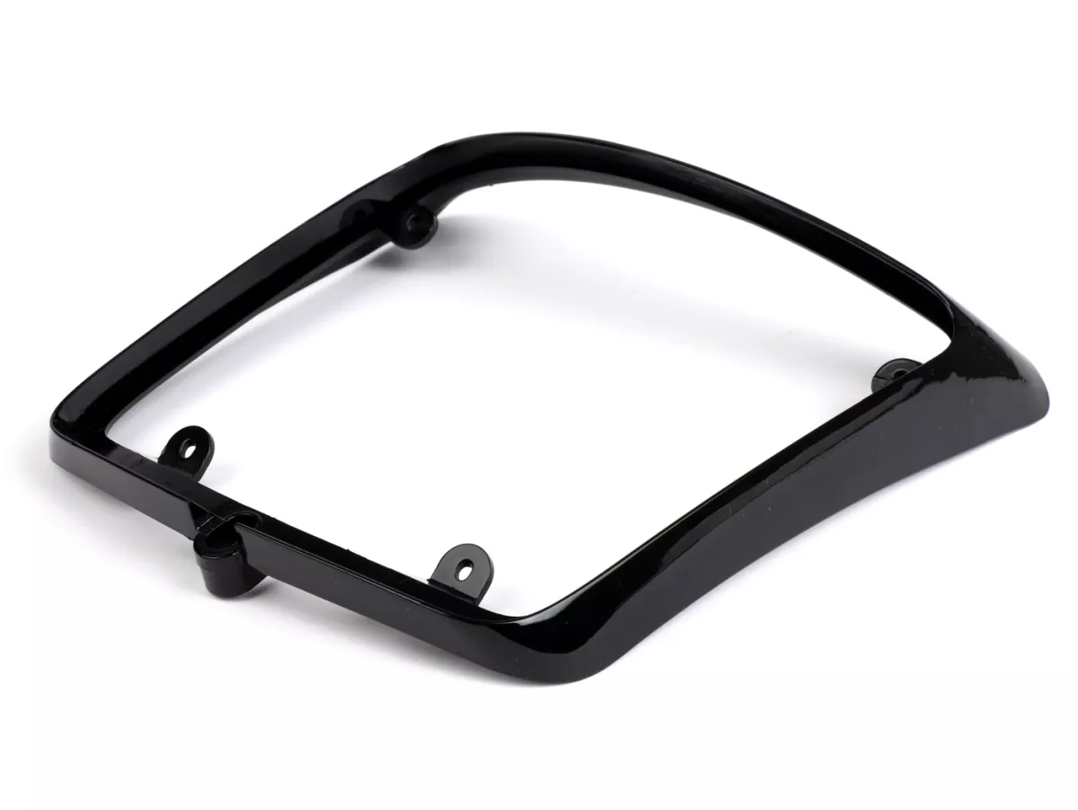Achterlichtframe -MOTO NOSTRA- Vespa GTS Notte, GTV i.e. Sei Giorni 300 (ZAPMA3602), GTS i.e. Super300 HPE (ZAPMA3600), GTS HPE 300 E4 (M4A36M) - glanzend zwart