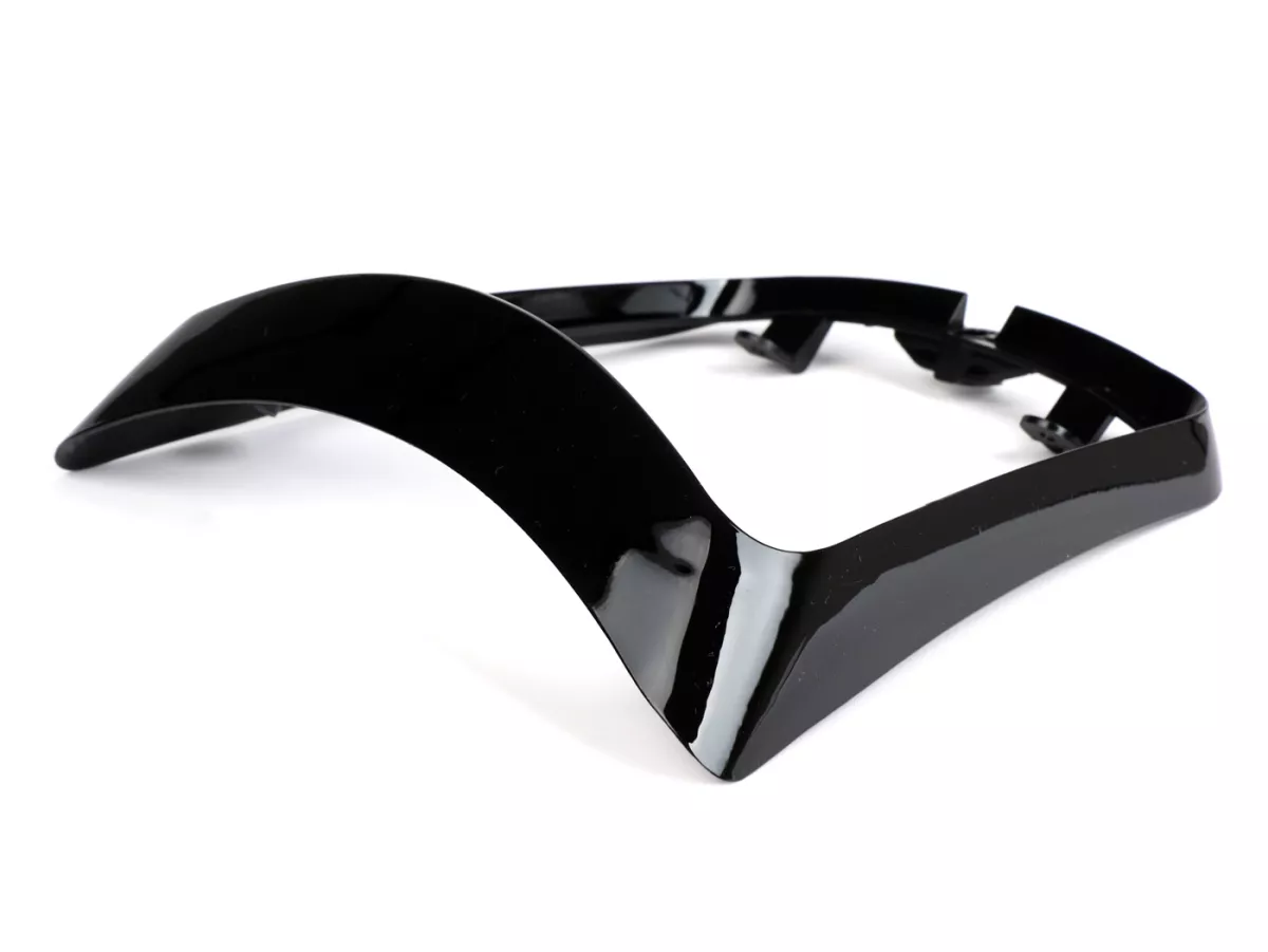 Achterlichtframe -MOTO NOSTRA- Vespa GTS Notte, GTV i.e. Sei Giorni 300 (ZAPMA3602), GTS i.e. Super300 HPE (ZAPMA3600), GTS HPE 300 E4 (M4A36M) - glanzend zwart