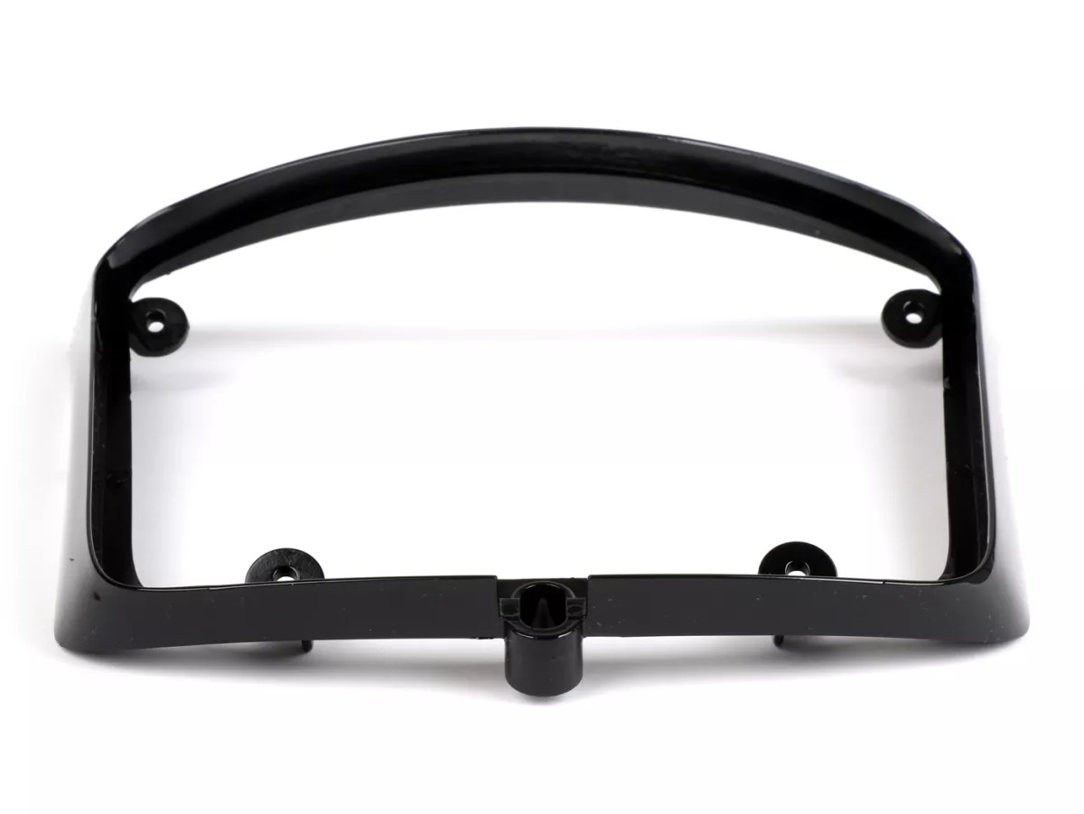 Achterlichtframe -MOTO NOSTRA- Vespa GTS Notte, GTV i.e. Sei Giorni 300 (ZAPMA3602), GTS i.e. Super300 HPE (ZAPMA3600), GTS HPE 300 E4 (M4A36M) - glanzend zwart