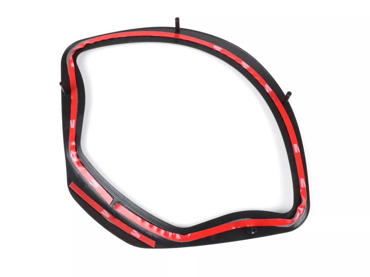 Bingkai speedometer -MOTO NOSTRA- hitam matt - Vespa GTS 125 (ZAPMA3100, ZAPMA3200, ZAPMA3700), Vespa GTS 150 (ZAPMA3200, ZAPMA3100), Vespa GTS 250 (ZAPM45100), Vespa GTS 300 (ZAPM45200, ZAPM45202, ZAPMA3300), Vespa GTS HPE 300 (ZAPMA3600, ZAPMD310), Vesp