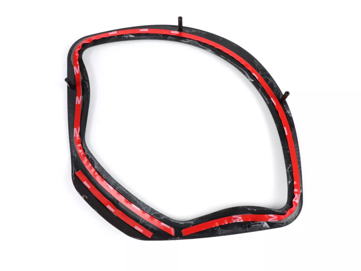 Snelheidsmeterframe -MOTO NOSTRA- carbon stijl - Vespa GTS 125 (ZAPMA3100, ZAPMA3200, ZAPMA3700), Vespa GTS 150 (ZAPMA3200, ZAPMA3100), Vespa GTS 250 (ZAPM45100), Vespa GTS 300 (ZAPM45200, ZAPM45202, ZAPMA3300), Vespa GTS HPE 300 (ZAPMA3600, ZAPMD310), Ve