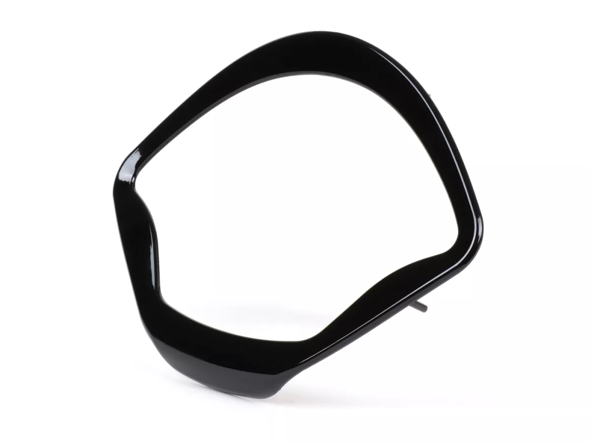 Bingkai speedometer -MOTO NOSTRA- hitam mengkilap - Vespa GTS 125 (ZAPMA3100, ZAPMA3200, ZAPMA3700), Vespa GTS 150 (ZAPMA3200, ZAPMA3100), Vespa GTS 250 (ZAPM45100), Vespa GTS 300 (ZAPM45200, ZAPM45202, ZAPMA3300), Vespa GTS HPE 300 (ZAPMA3600, ZAPMD310),