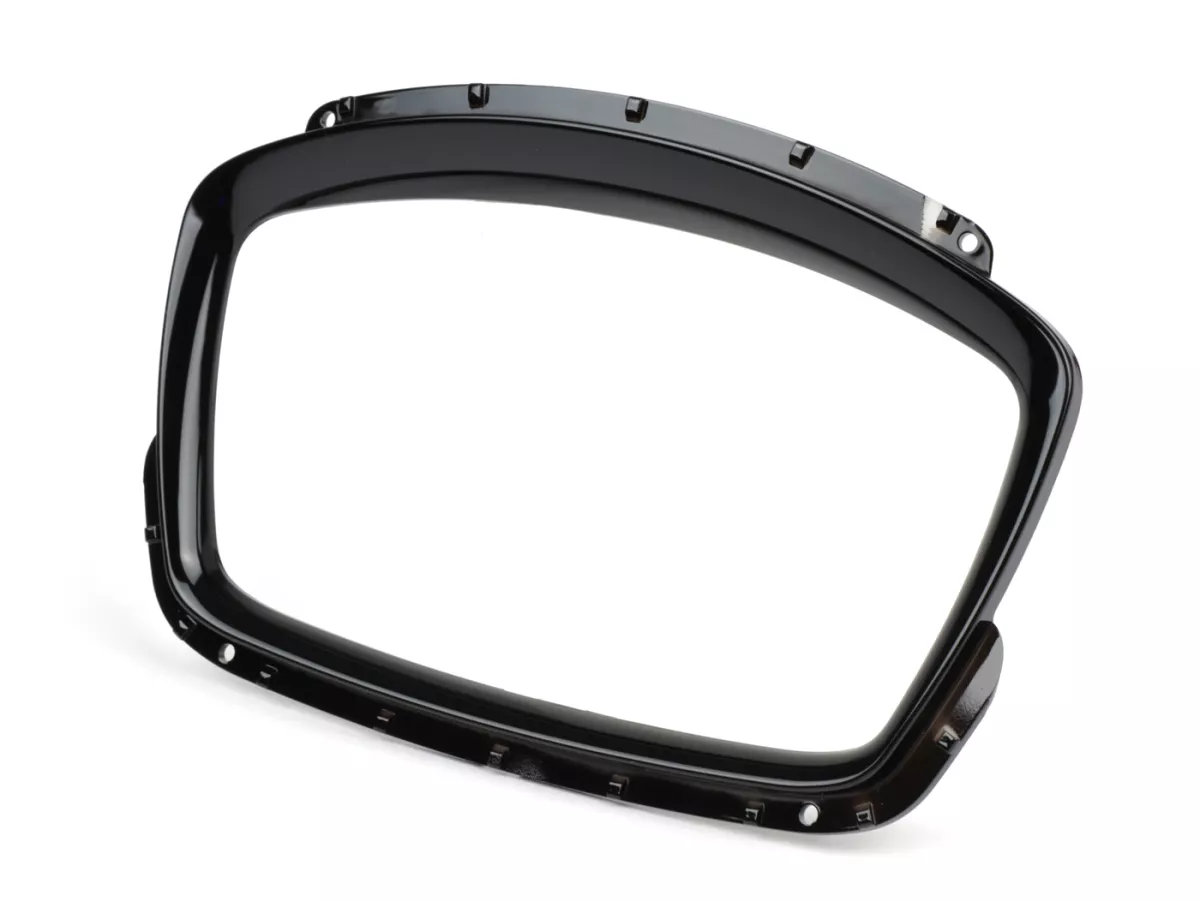 Snelheidsmeterframe -MOTO NOSTRA- Vespa GTS 125 Supertech (ZAPMA3700), Vespa GTS 300 Super HPE Supertech (ZAPMA3600) - glanzend zwart