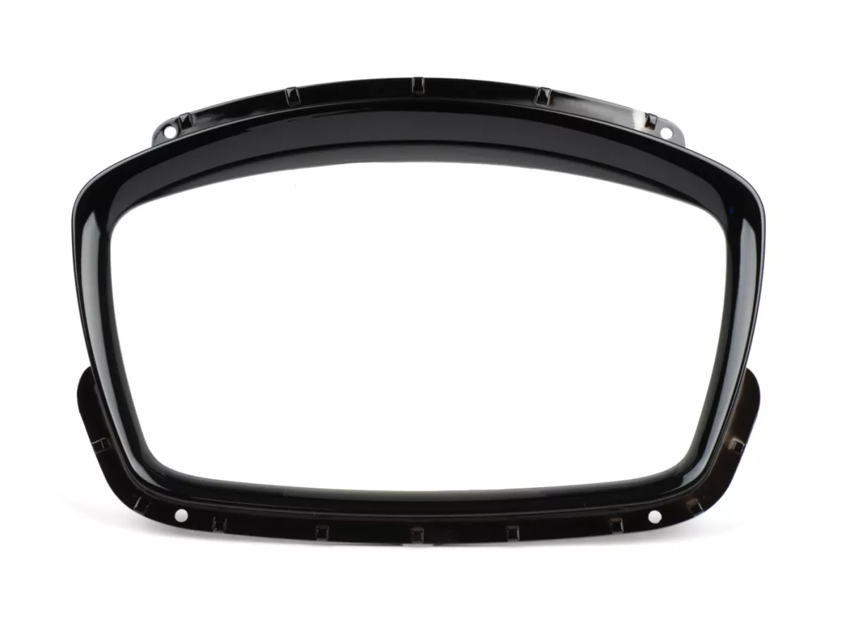 Snelheidsmeterframe -MOTO NOSTRA- Vespa GTS 125 Supertech (ZAPMA3700), Vespa GTS 300 Super HPE Supertech (ZAPMA3600) - glanzend zwart