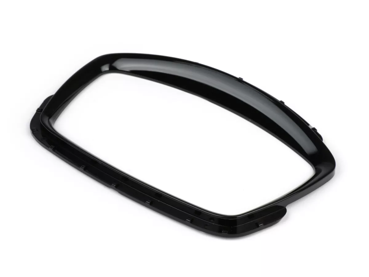 Snelheidsmeterframe -MOTO NOSTRA- Vespa GTS 125 Supertech (ZAPMA3700), Vespa GTS 300 Super HPE Supertech (ZAPMA3600) - glanzend zwart