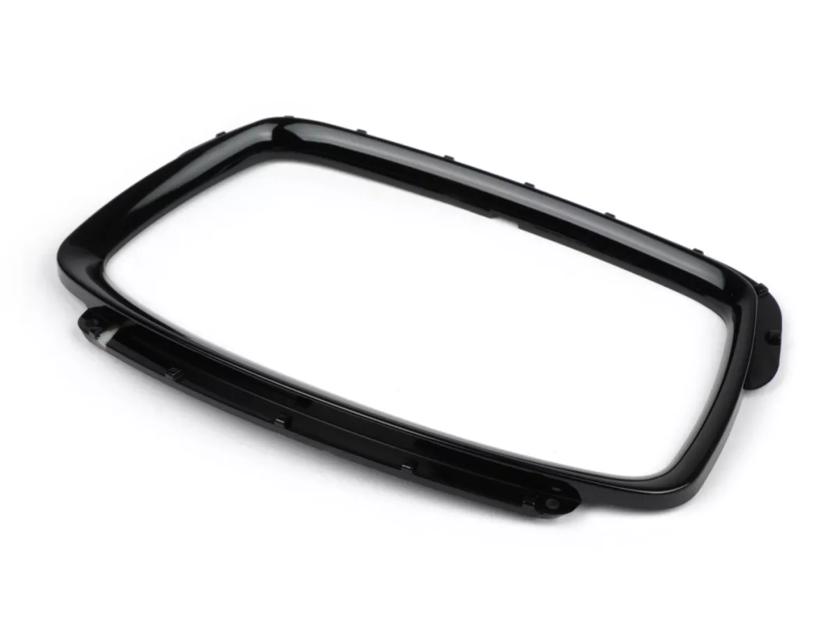 Snelheidsmeterframe -MOTO NOSTRA- Vespa GTS 125 Supertech (ZAPMA3700), Vespa GTS 300 Super HPE Supertech (ZAPMA3600) - glanzend zwart