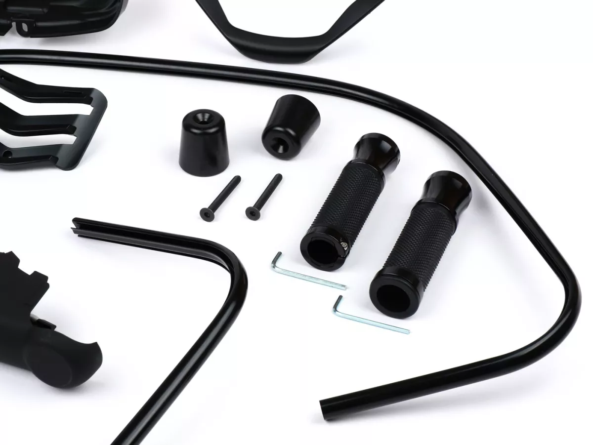 Styling kit -Moto Nostra Black Collection zwart mat - Vespa GTS300 (2016-2018), Vespa GTS 125 (2016-2018)