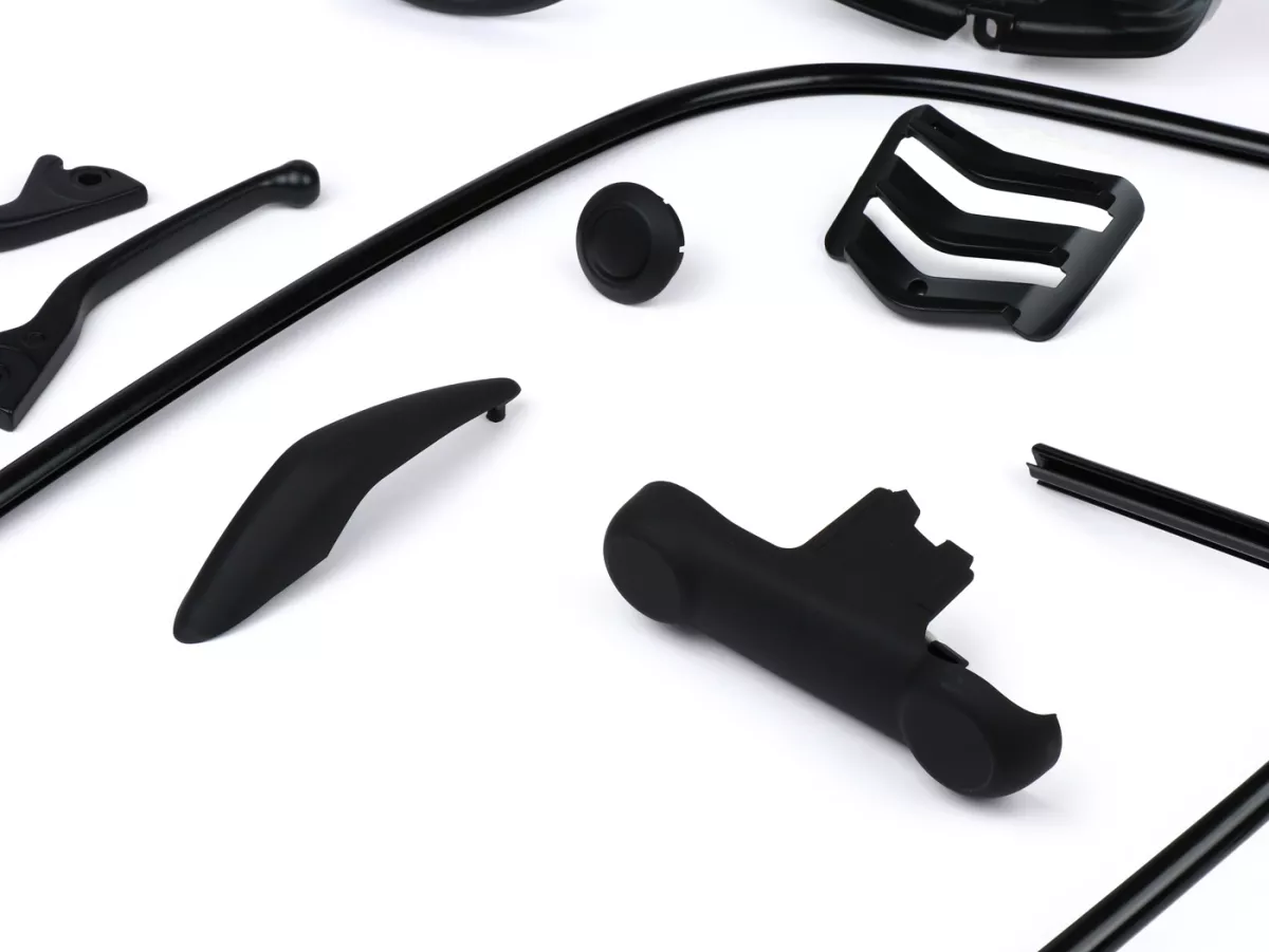 Styling kit -Moto Nostra Black Collection zwart mat - Vespa GTS300 (2016-2018), Vespa GTS 125 (2016-2018)