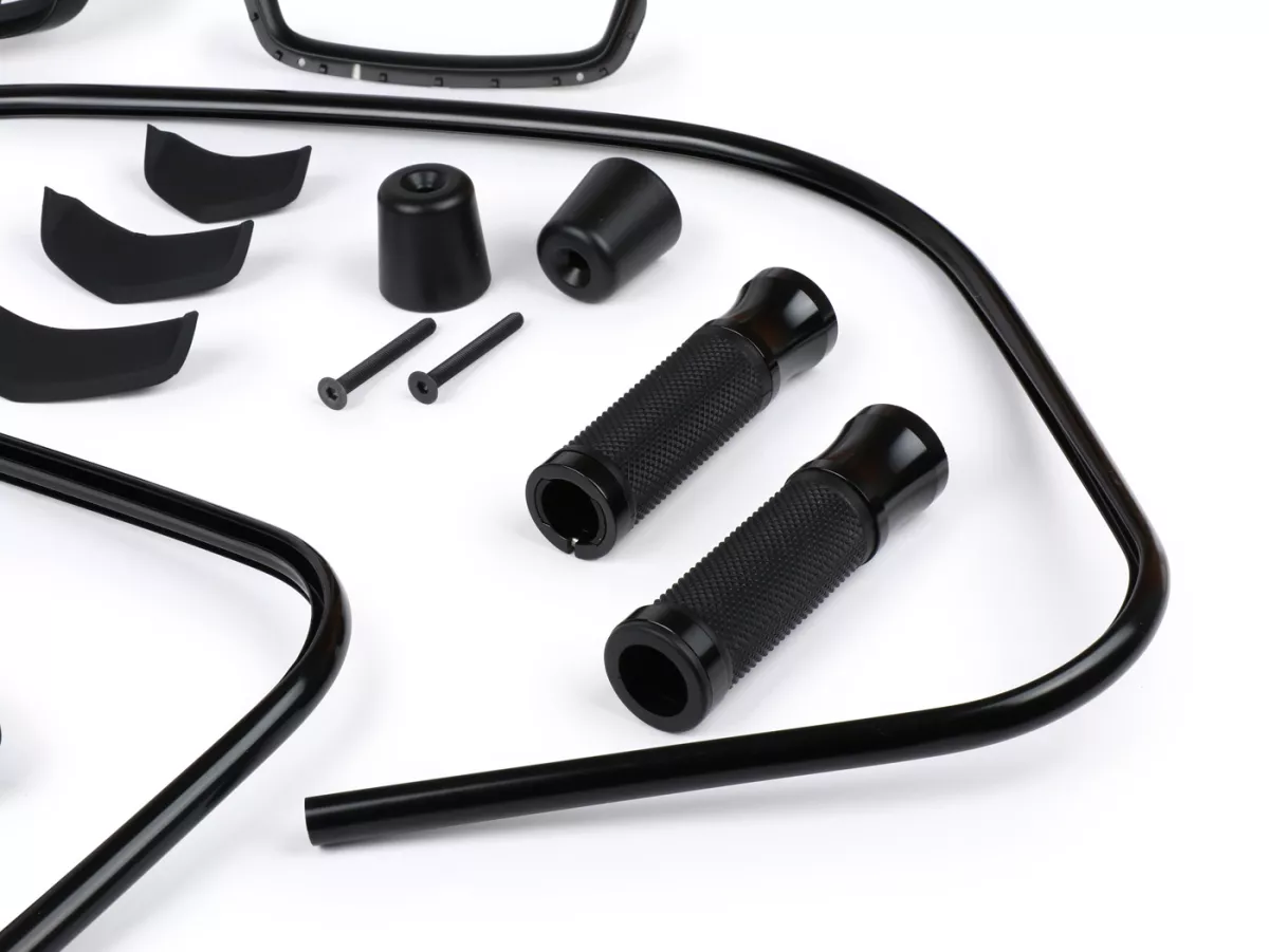 Kit de styling -Moto Nostra Black Collection negro mate - Vespa GTS 300 Super HPE Supertech (ZAPMA3600), Vespa GTS 125 Supertech (ZAPMA3700)
