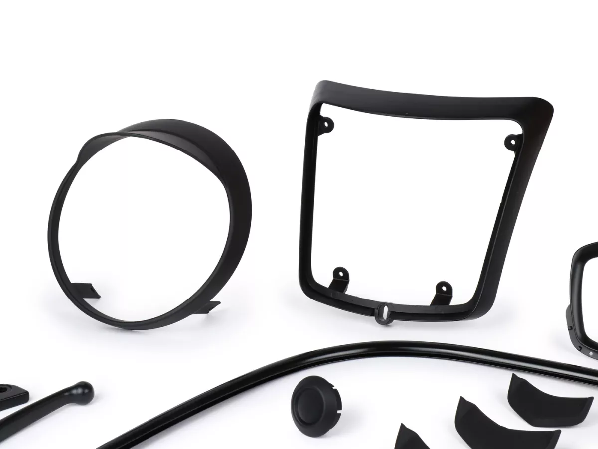 Kit de styling -Moto Nostra Black Collection negro mate - Vespa GTS 300 Super HPE Supertech (ZAPMA3600), Vespa GTS 125 Supertech (ZAPMA3700)