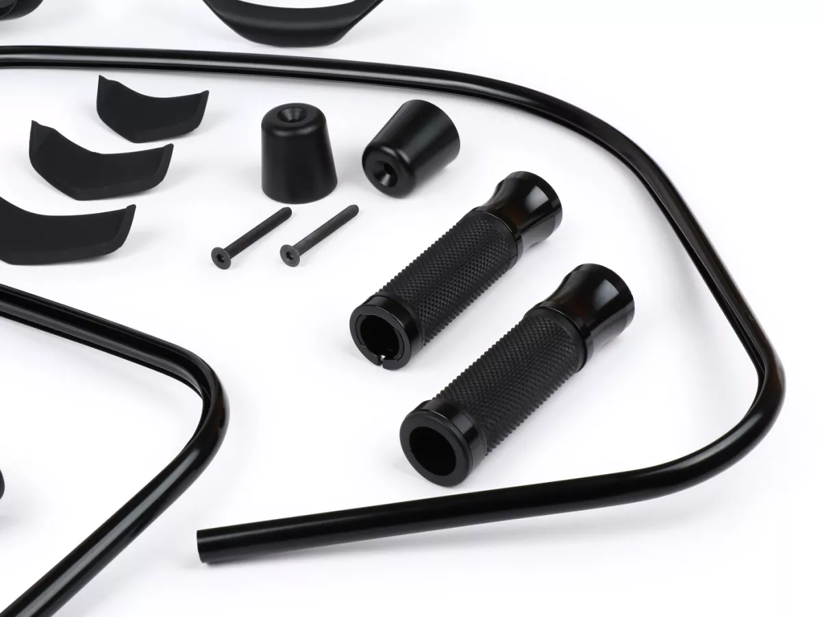 Kit de styling -Moto Nostra Black Collection negro mate - Vespa GTS300 HPE (2019-2022), Vespa GTS 125 IGET (2019-2022)