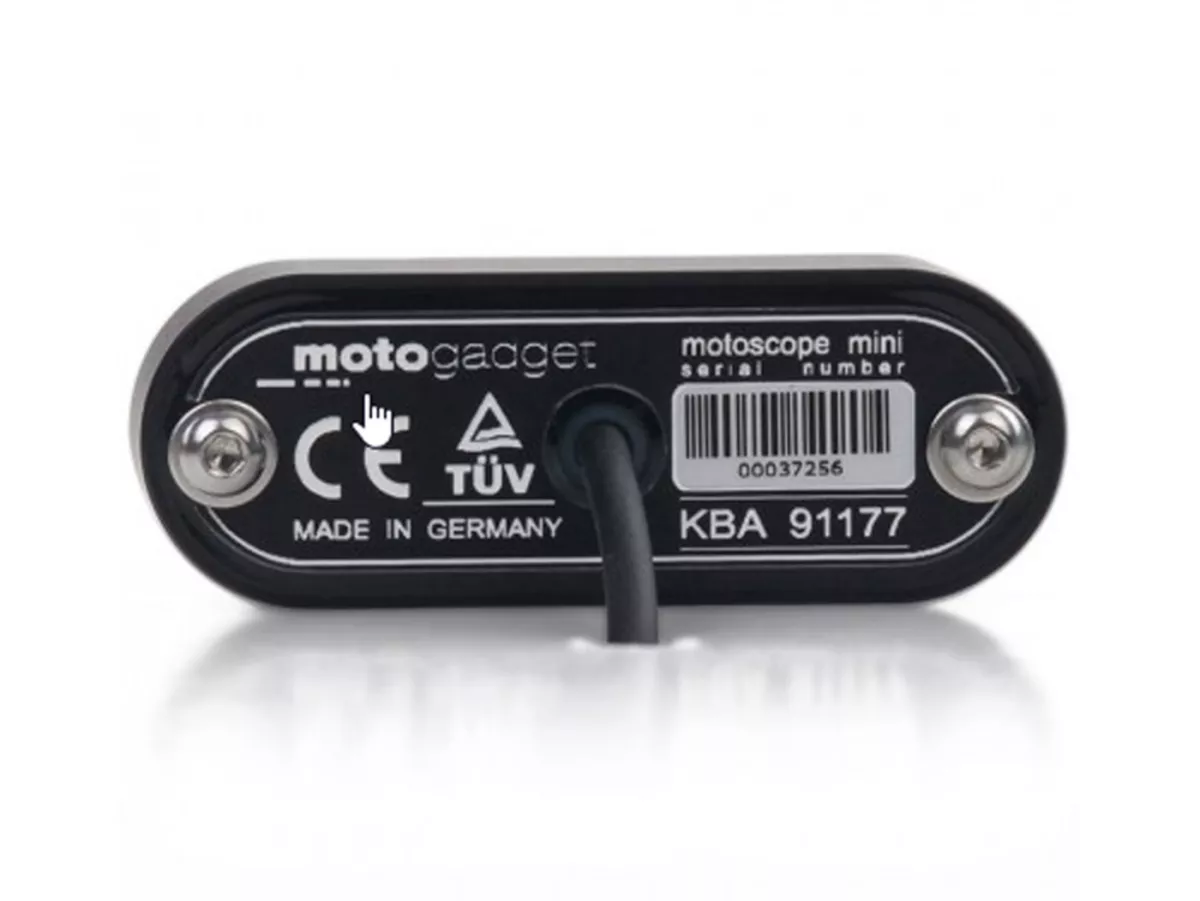 Speedo -MOTOGADGET, motoscope mini black- universal