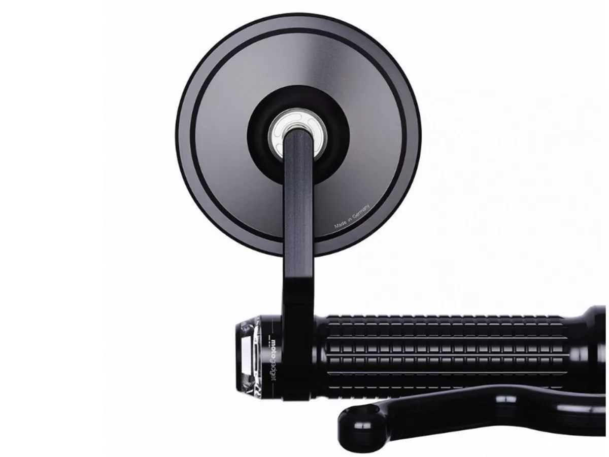 Spiegel -MOTOGADGET, mo.view cafe (ECE)- Stuureinden- Ø=96mm - zwart