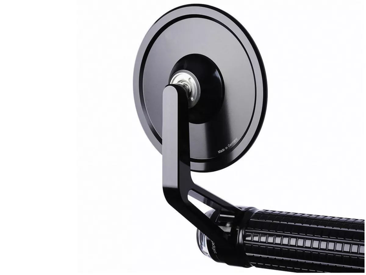 Spiegel -MOTOGADGET, mo.view cafe (ECE)- Stuureinden- Ø=96mm - zwart