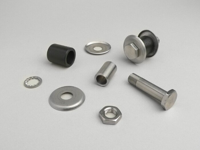 Kit bague et axe de levier de fourche -MB DEVELOPMENTS- Lambretta LI (série 3), LIS, SX, TV (série 3), DL, GP