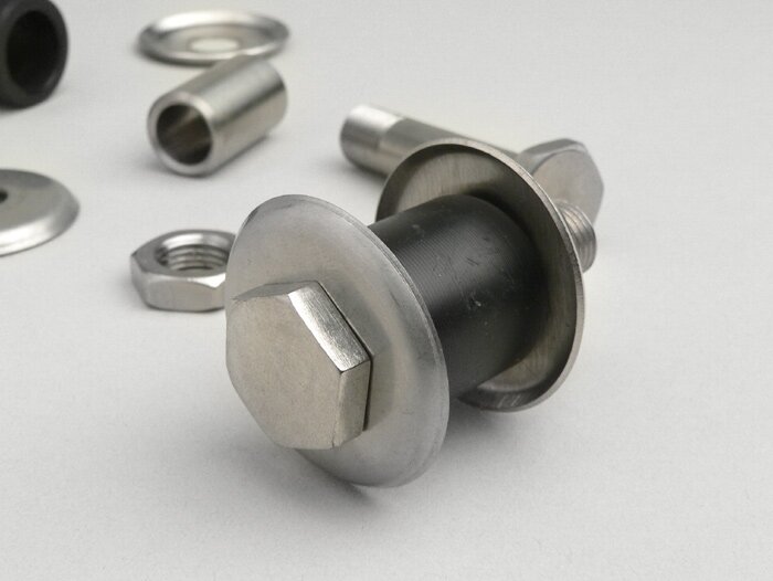 Kit bague et axe de levier de fourche -MB DEVELOPMENTS- Lambretta LI (série 3), LIS, SX, TV (série 3), DL, GP