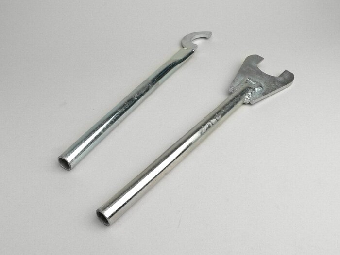 Steering spanner set -MB DEVELOPMENTS LI, LIS, SX, TV (series  2-3), DL, GP, J 50-125, Lui 50-75