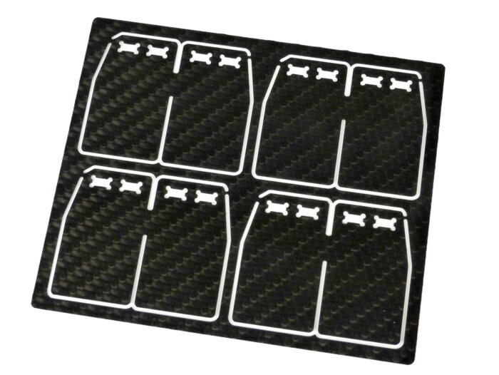 Reed petals -MRP- VForce 4 - Yamaha RD350/RZ350 YPVS / Banshee - carbon fibre 0.42mm