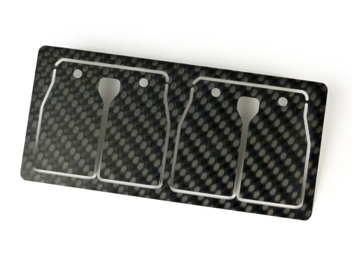Reed petals -MRP- Yamaha RD350/RZ350 YPVS / Banshee - carbon fibre 0.42mm