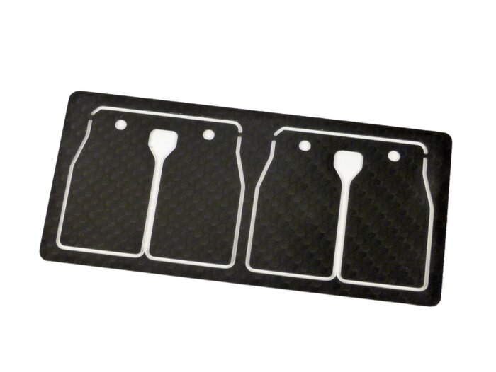 Reed petals -MRP- Yamaha RD350/RZ350 YPVS / Banshee - carbon fibre 0.42mm