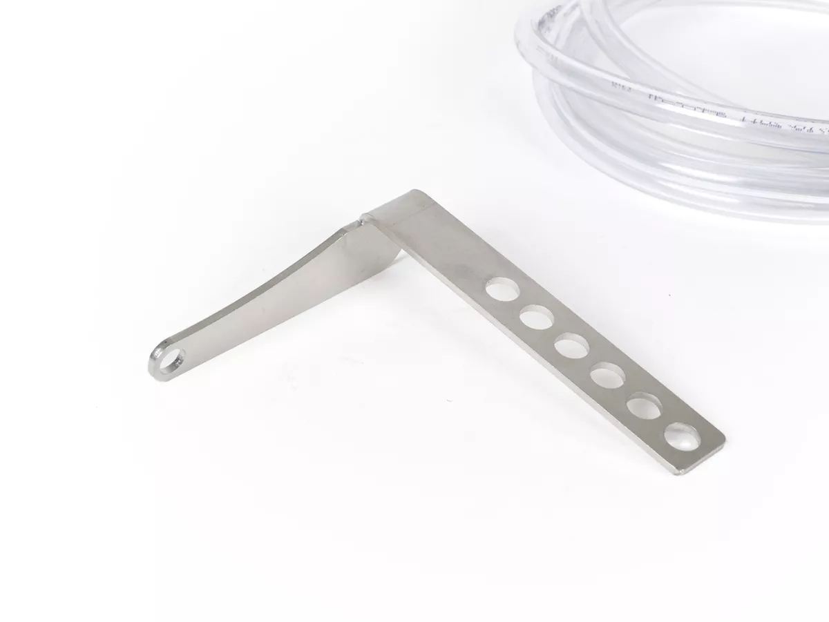 Support pour tuyau de trop-plein carburateur -MRP- Vespa Largeframe universel