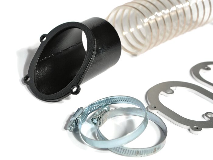 Ansaugschlauch-Adapter -MRP Dumbo Ø60mm (Keihin PWK 33-38mm, Mikuni TMX 35, Polini 32/34, Dellorto PHBH 28/30, VHSH 30)- Vespa PX, T5, Sprint, Rally, GT, GTR, GL150, Super, VNA, VNB, VBA, VBB