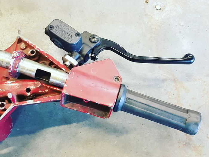 Dudukan pompa rem -MRP- Vespa PX, PK S, PK XL1