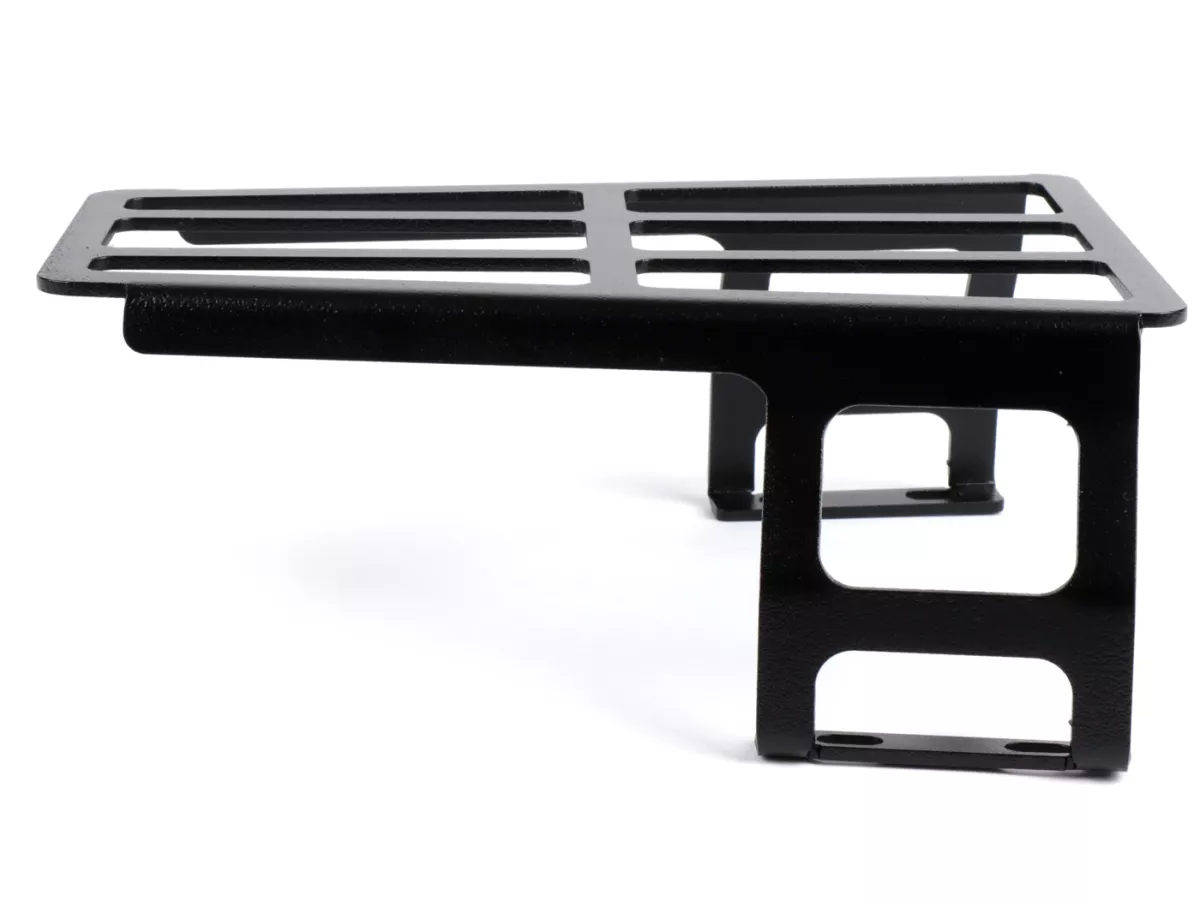 Portaequipajes pasante -MRP- Vespa Largeframe Sprint150 (VLB1T), Rally180 (VSD1T), Rally200 (VSE1T), GT/GTR125 (VNL2T), TS125 (VNL3T), GL150 (VLA1T), VNB2-6T, VBB1T, VBB2T - Negro