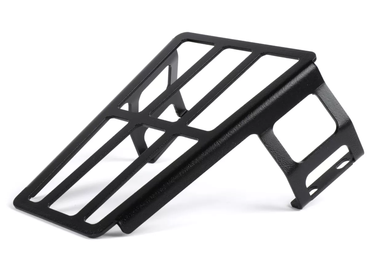 Portaequipajes pasante -MRP- Vespa Largeframe Sprint150 (VLB1T), Rally180 (VSD1T), Rally200 (VSE1T), GT/GTR125 (VNL2T), TS125 (VNL3T), GL150 (VLA1T), VNB2-6T, VBB1T, VBB2T - Negro