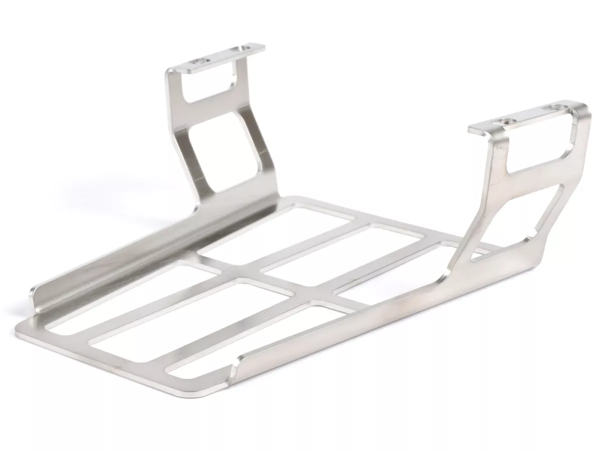 Bagagedrager step-through -MRP- Vespa Largeframe Sprint150 (VLB1T), Rally180 (VSD1T), Rally200 (VSE1T), GT/GTR125 (VNL2T), TS125 (VNL3T), GL150 (VLA1T), VNB2-6T, VBB1T, VBB2T - roestvrij staal