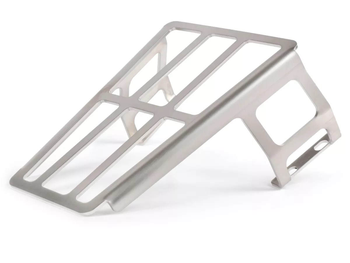 Bagagedrager step-through -MRP- Vespa Largeframe Sprint150 (VLB1T), Rally180 (VSD1T), Rally200 (VSE1T), GT/GTR125 (VNL2T), TS125 (VNL3T), GL150 (VLA1T), VNB2-6T, VBB1T, VBB2T - roestvrij staal