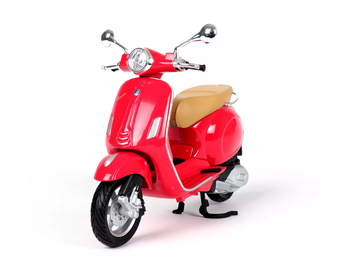 Model -MAISTO 1:12- Vespa Primavera 150 - red