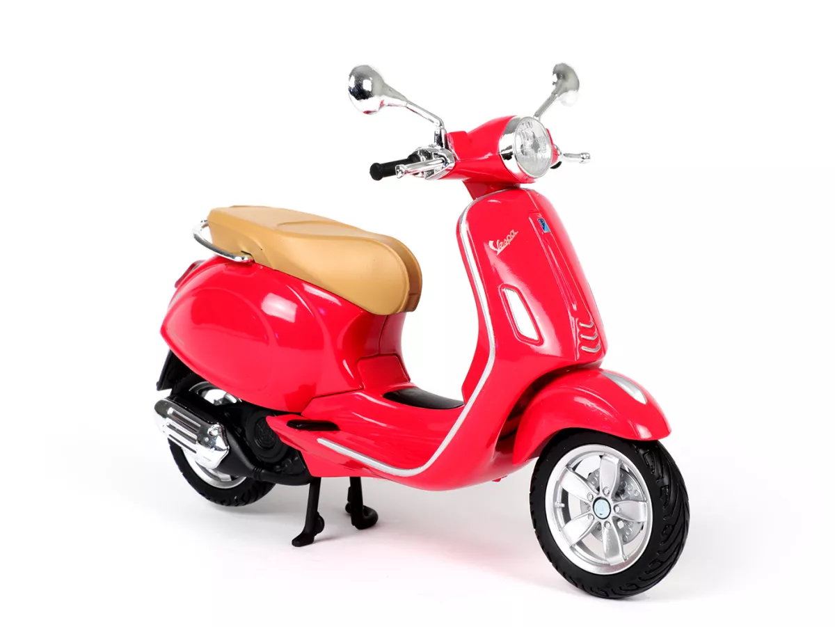 Model -MAISTO 1:12- Vespa Primavera 150 - red