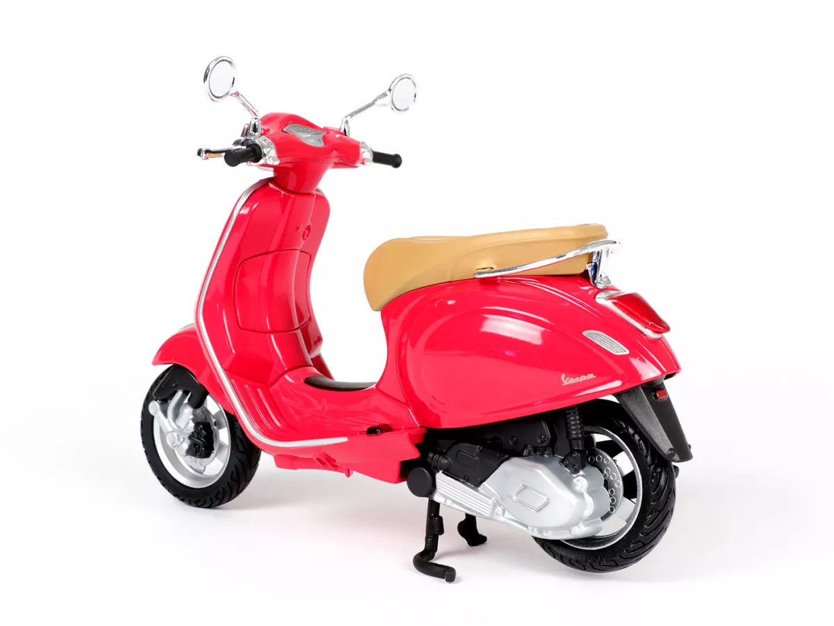 Model -MAISTO 1:12- Vespa Primavera 150 - red
