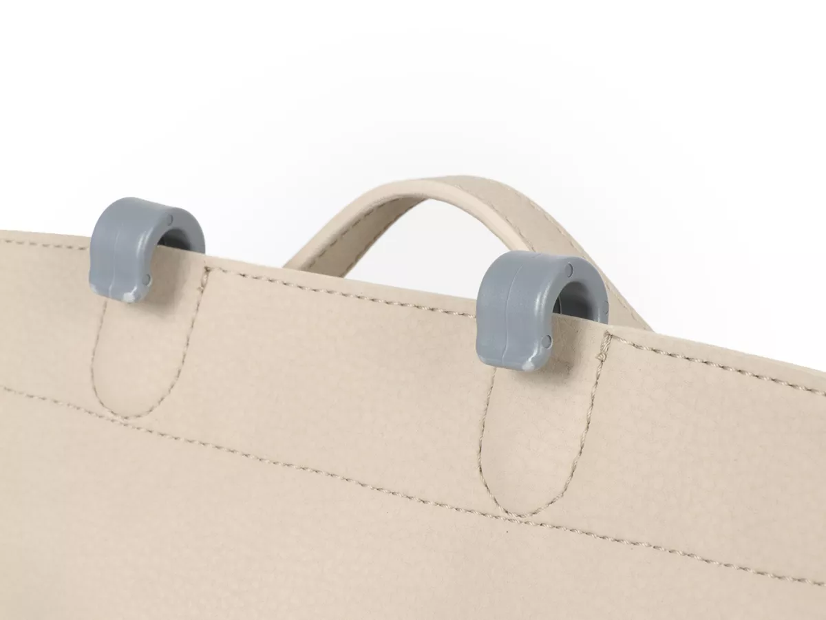 Bolsa cubrepiernas, cuero, exterior, beige -M&R, Made in Italy- Vespa Rally180 (VSD1T), Rally200 (VSE1T), TS125 (VNL3T), Sprint150 (VLB1T), Sprint Veloce, GT125 (VNL2T), GTR125 (VNL2T), Super, SS180 (VSC1T), GL150 (VLA1T)