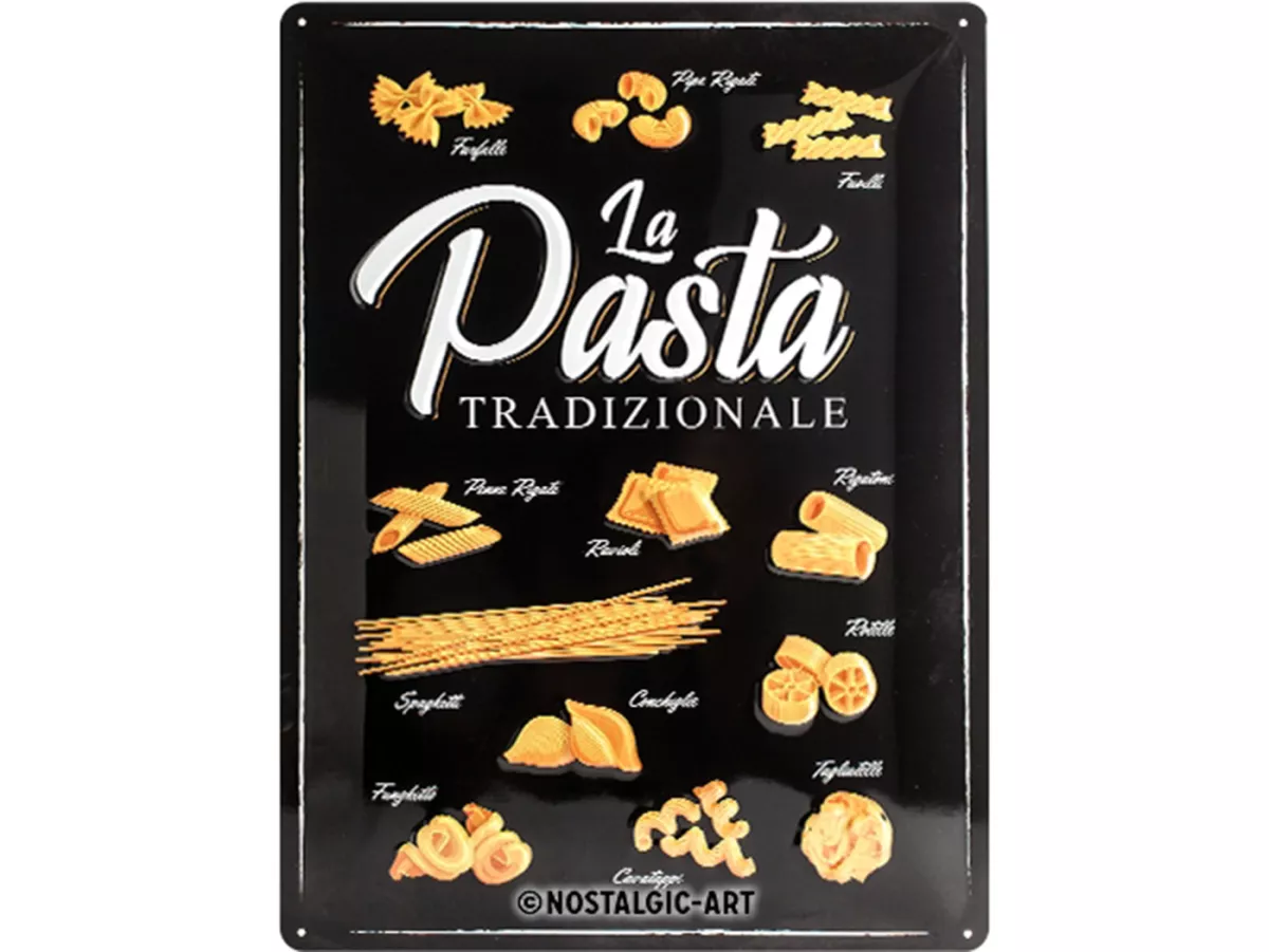 Tanda iklan -Nostalgia Art- Pasta Tradizionale, 30x40cm