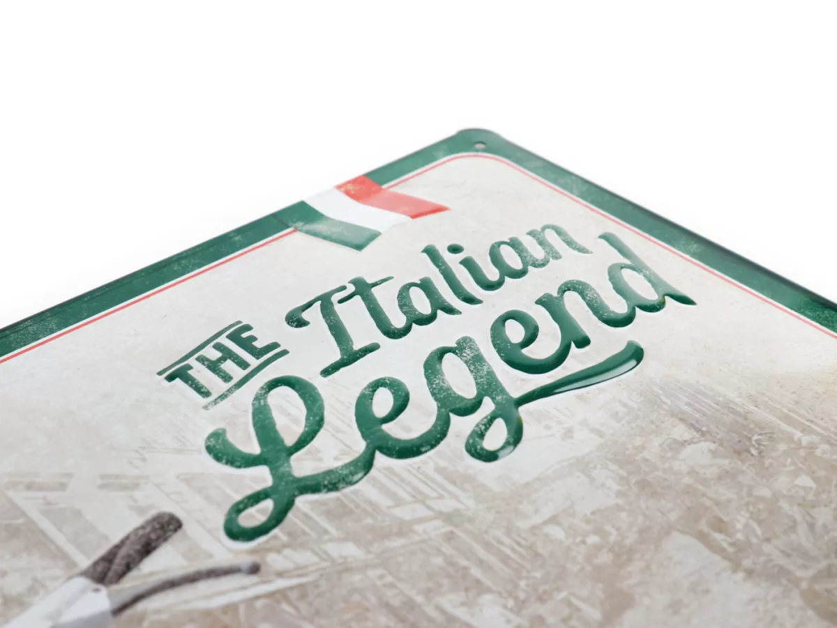 Advertising sign -Nostalgic Art- Vespa Italian Legend, 30x40cm
