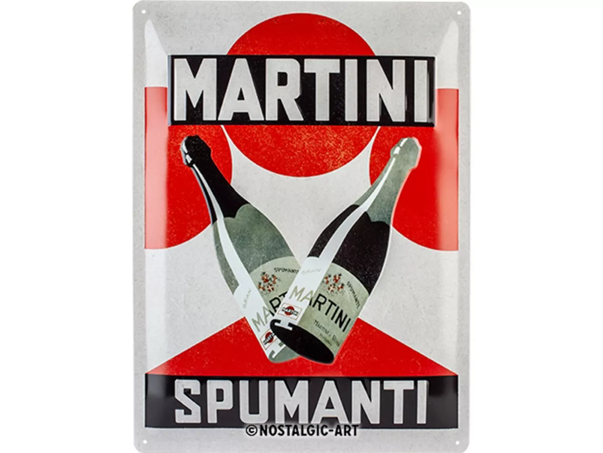 Advertising sign -Nostalgic Art- Martini - Spumanti, 30x40cm