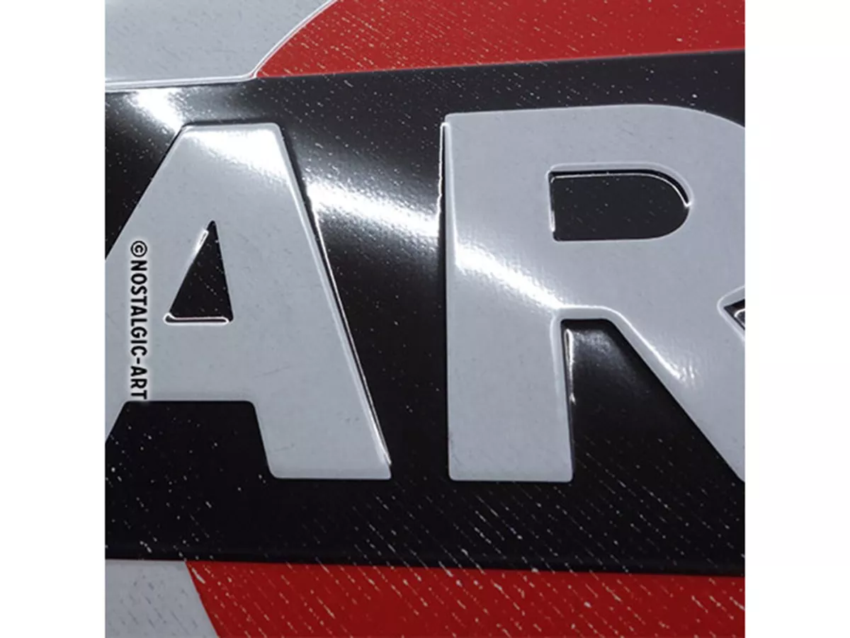 Advertising sign -Nostalgic Art- Martini - Logo White, 25x50cm