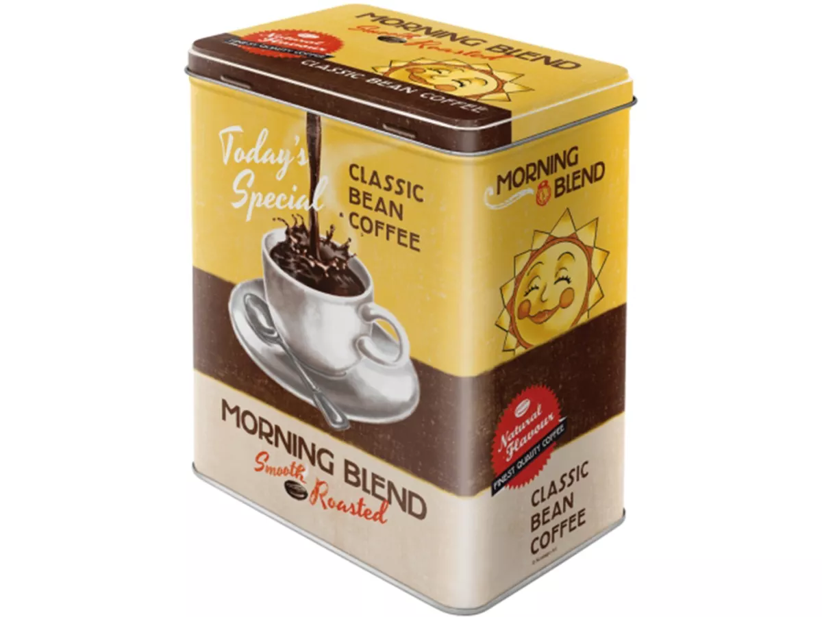 Tea box -Nostalgic Art- Morning Blend, 10 x 14 x 20cm