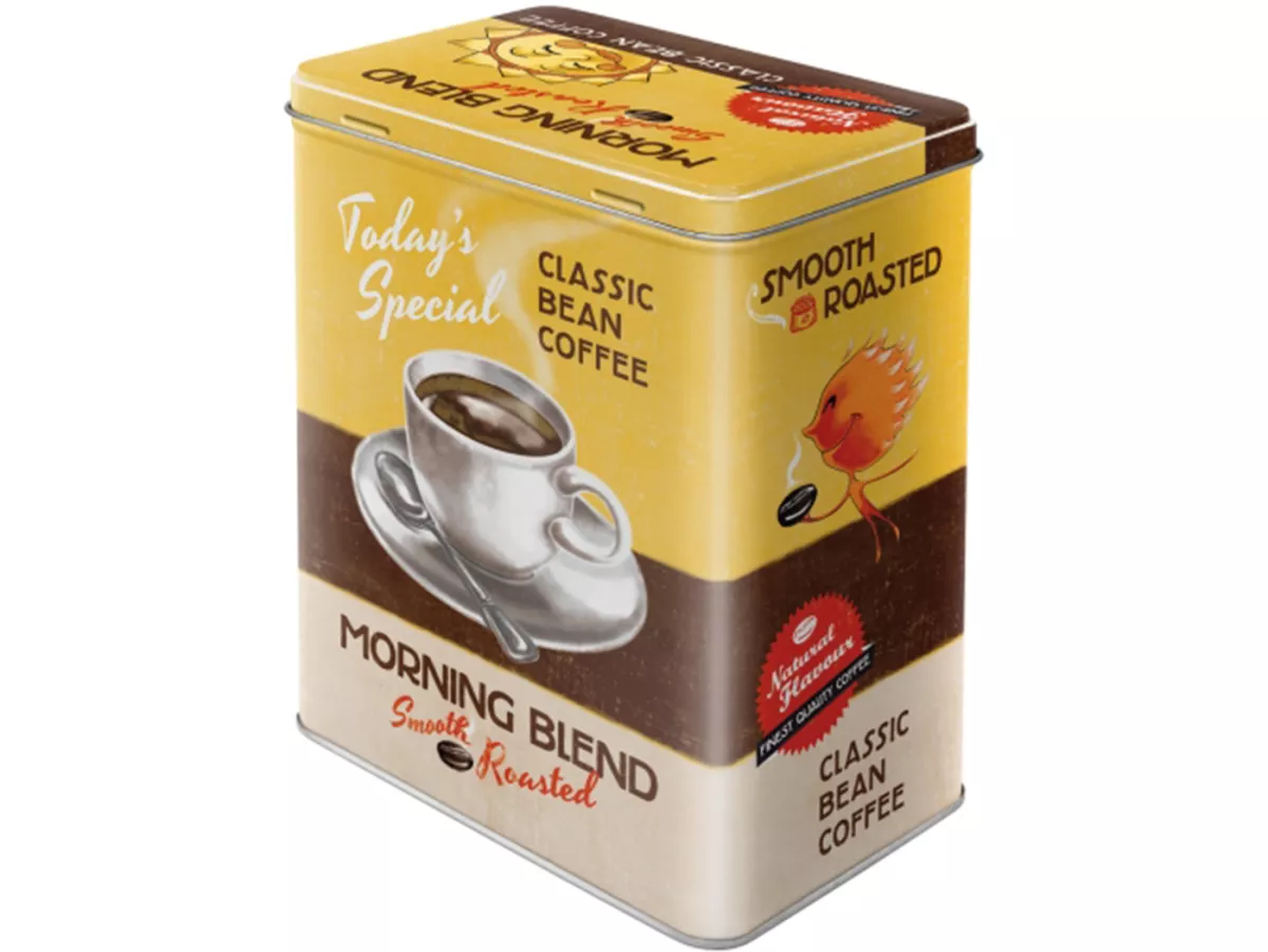 Tea box -Nostalgic Art- Morning Blend, 10 x 14 x 20cm