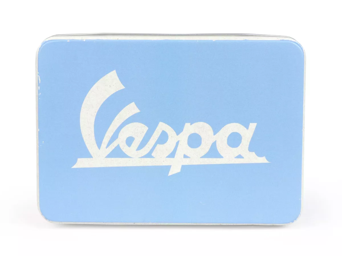 Caddy teh -Nostalgia Art- Vespa Italian Laundry, 10 x 14 x 20cm